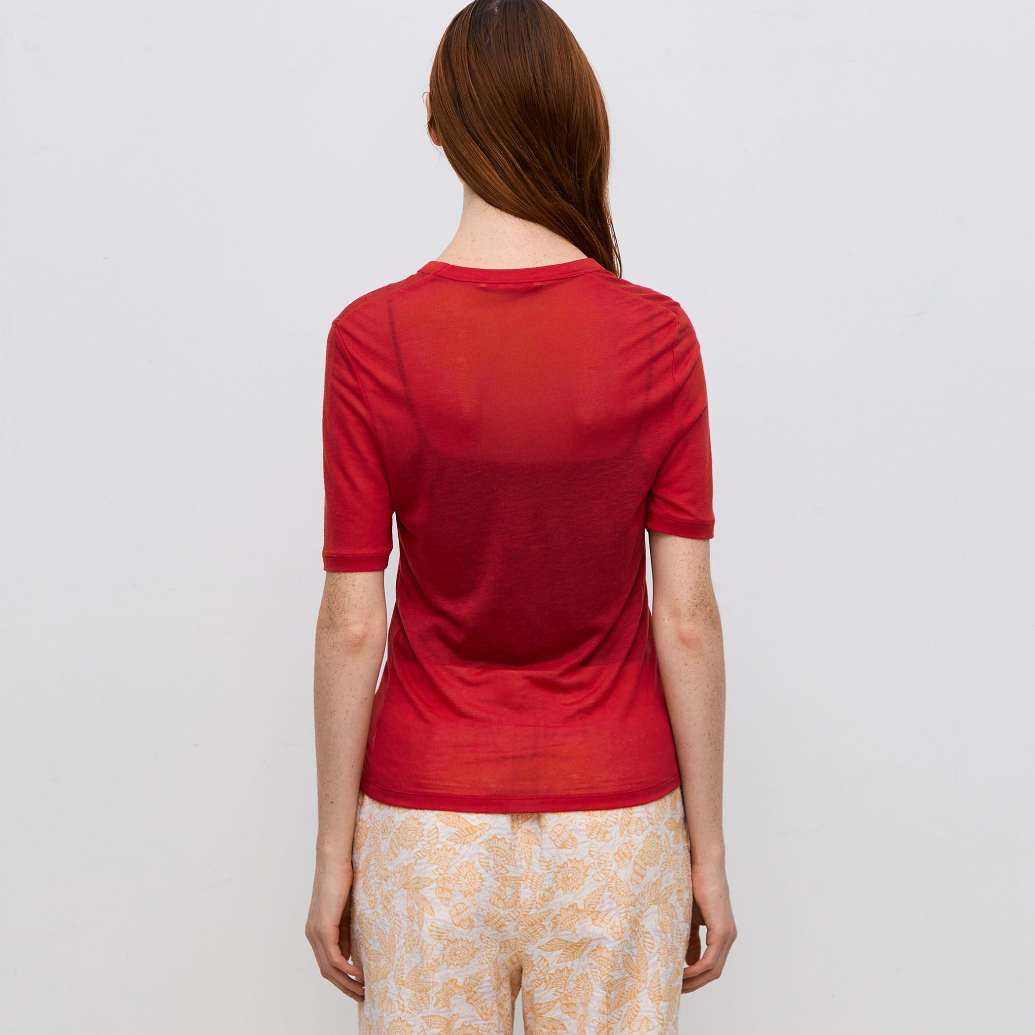 テンセルシルク ベーシックTシャツ｜トゥモローランド 公式サイト