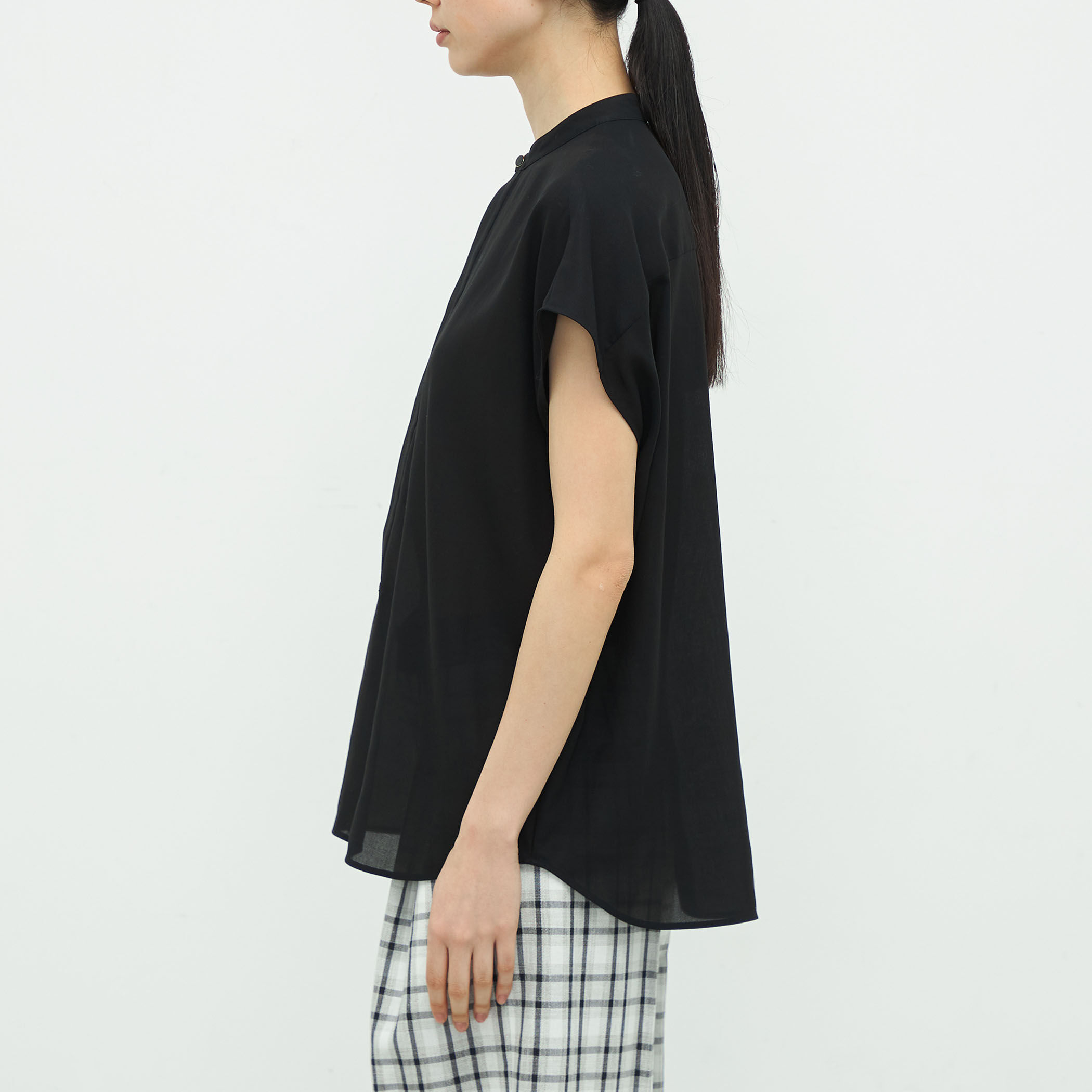 今季　トゥモローランドビー　ボイルダブルクロス オーバーサイズブラウス　TB ボイルダブルクロス オーバーサイズブラウス（シャツ/ブラウス