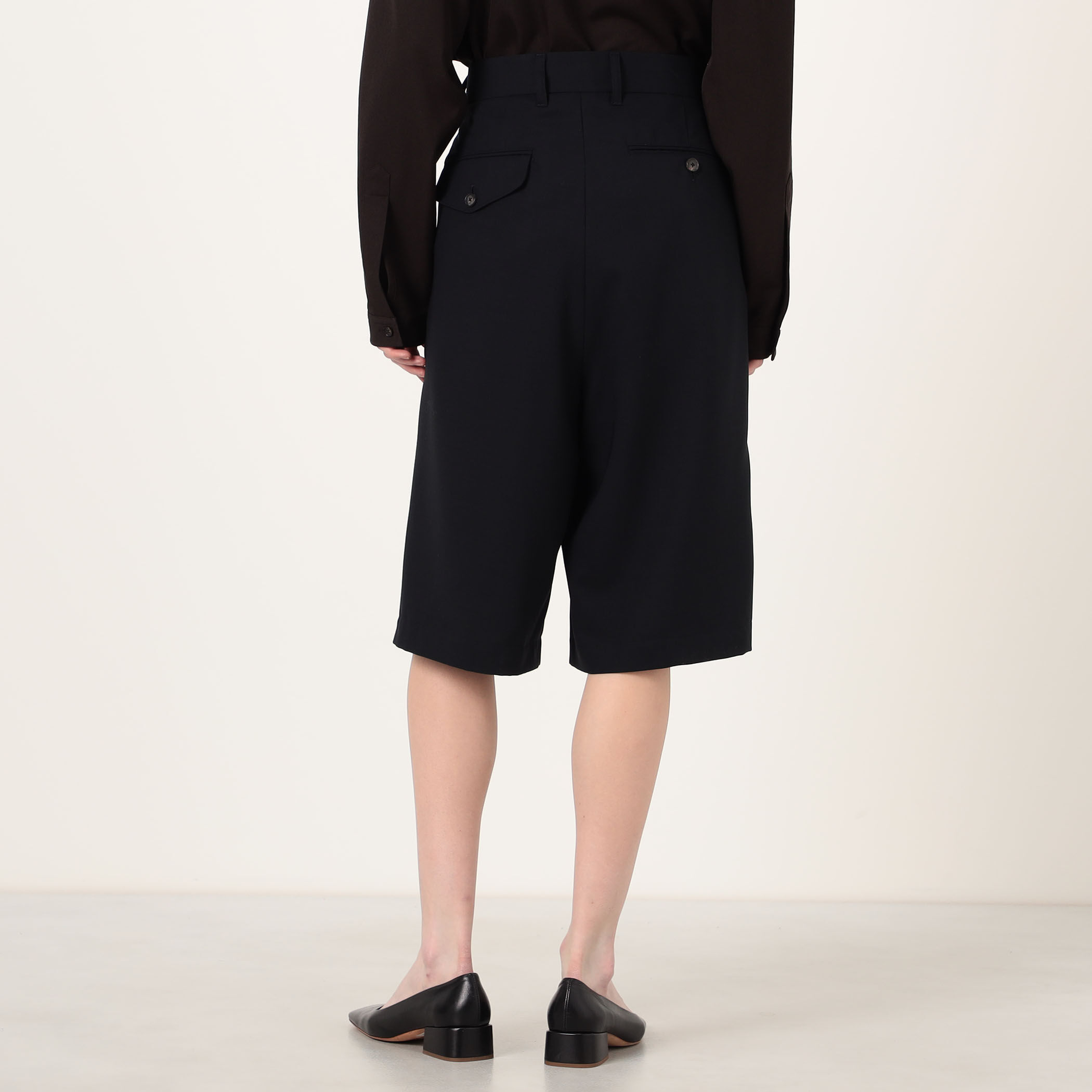別注】The CLASIK INVERTED PLEATS SHORTS タックショーツ