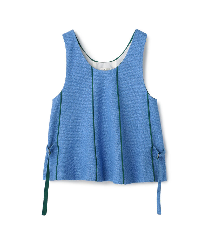 コットンバスケット ノースリーブブラウス