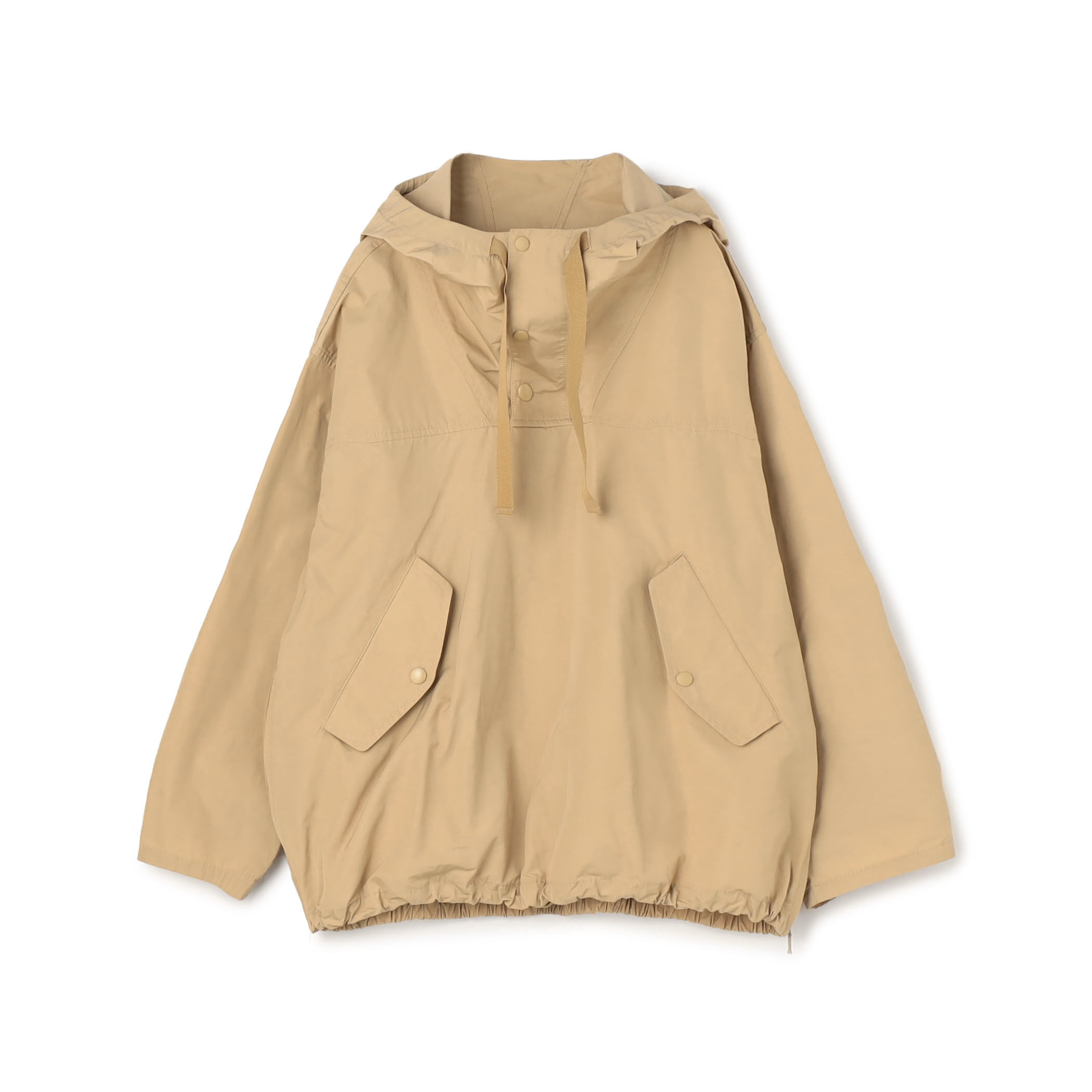 MACPHEE - MACPHEE ポリステルコットンメモリークロス アノラックパーカ サイズ36 ブルゾン 24SS ブラック レディース マカフィー【中古】4-1031M♪ セール】ポリステルコットンメモリークロス アノラックパーカ