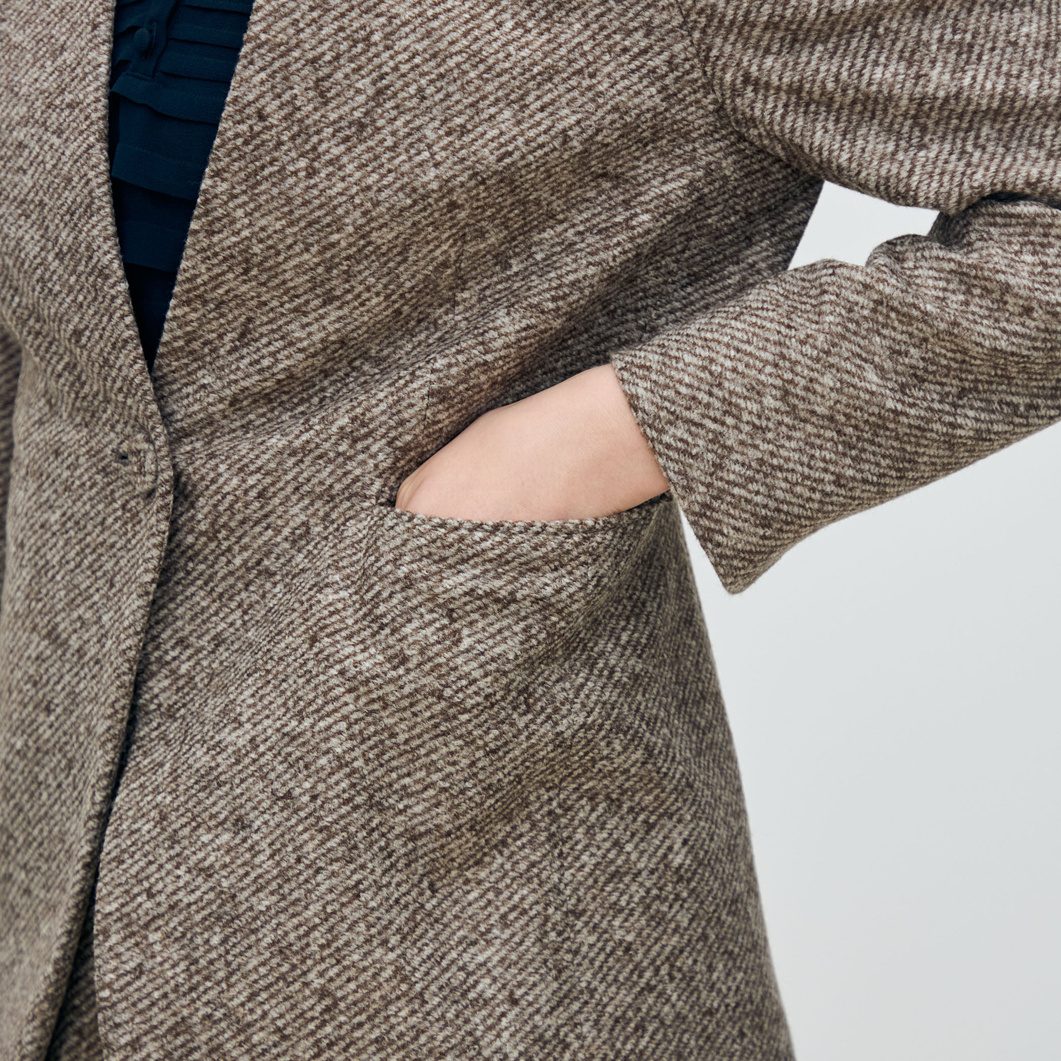 ジャケット・アウター tayumaro スライバーダイヤゴナル キザミカラージャケット｜トゥモローランド