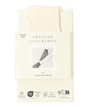 SWEDISH STOCKINGS Erica Crochet Socks クロシェソックス