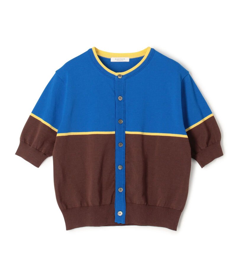 ■ドライコットン ハーフスリーブカーディガン