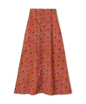 ODILE JACOBS Ava Skirt プリントマキシスカート