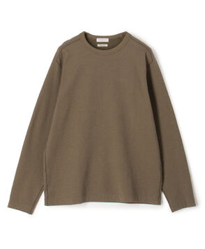 コットン 接結 クルーネックカットソー
