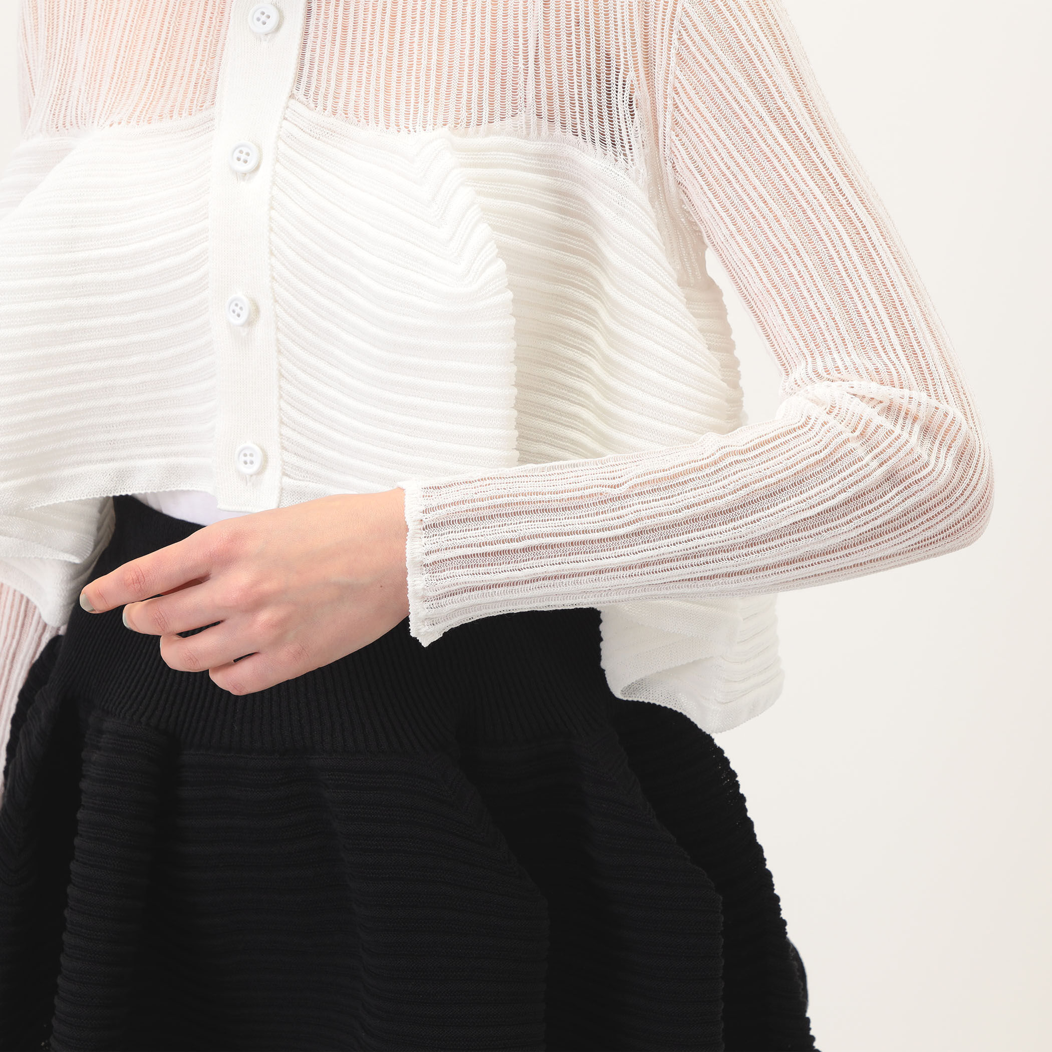 CFCL TC POTTERY BUST FLARE CARDIGAN カーディガン｜トゥモローランド