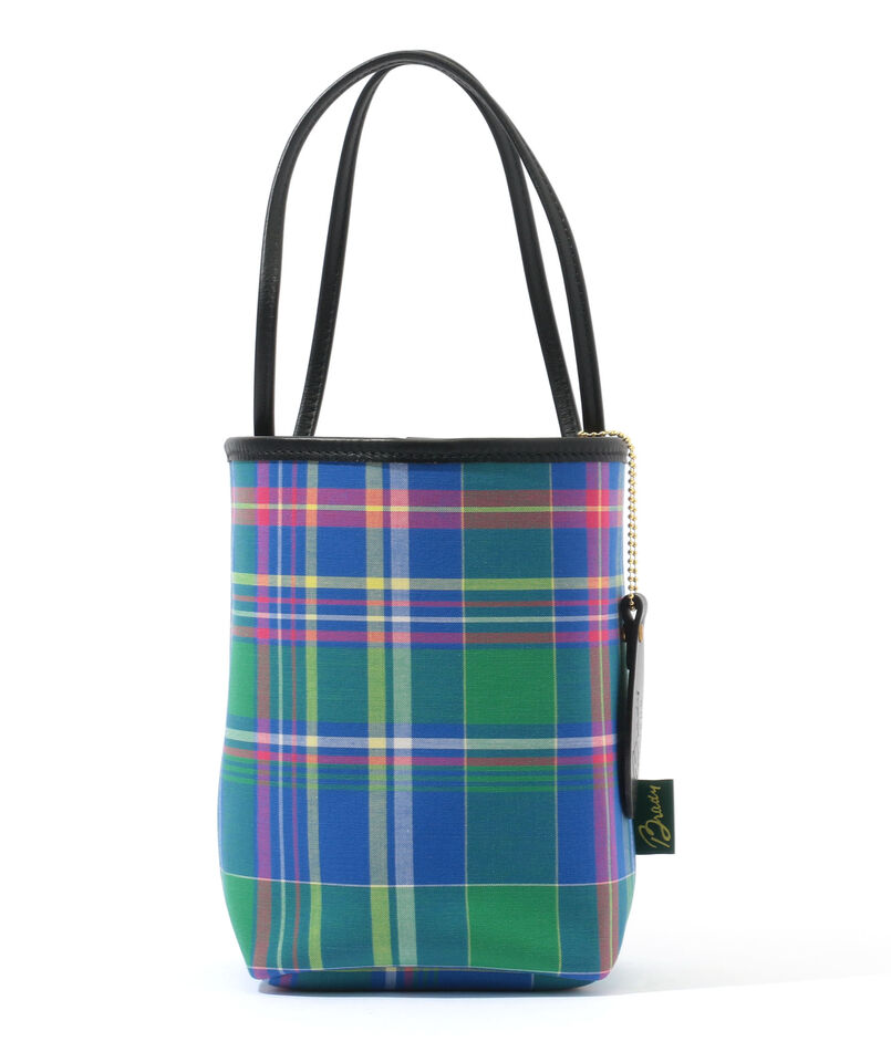 【別注】Brady KEER マドラスチェック 巾着バッグ