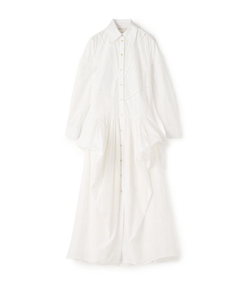 diotima Ritual Dress コットン シャツドレス