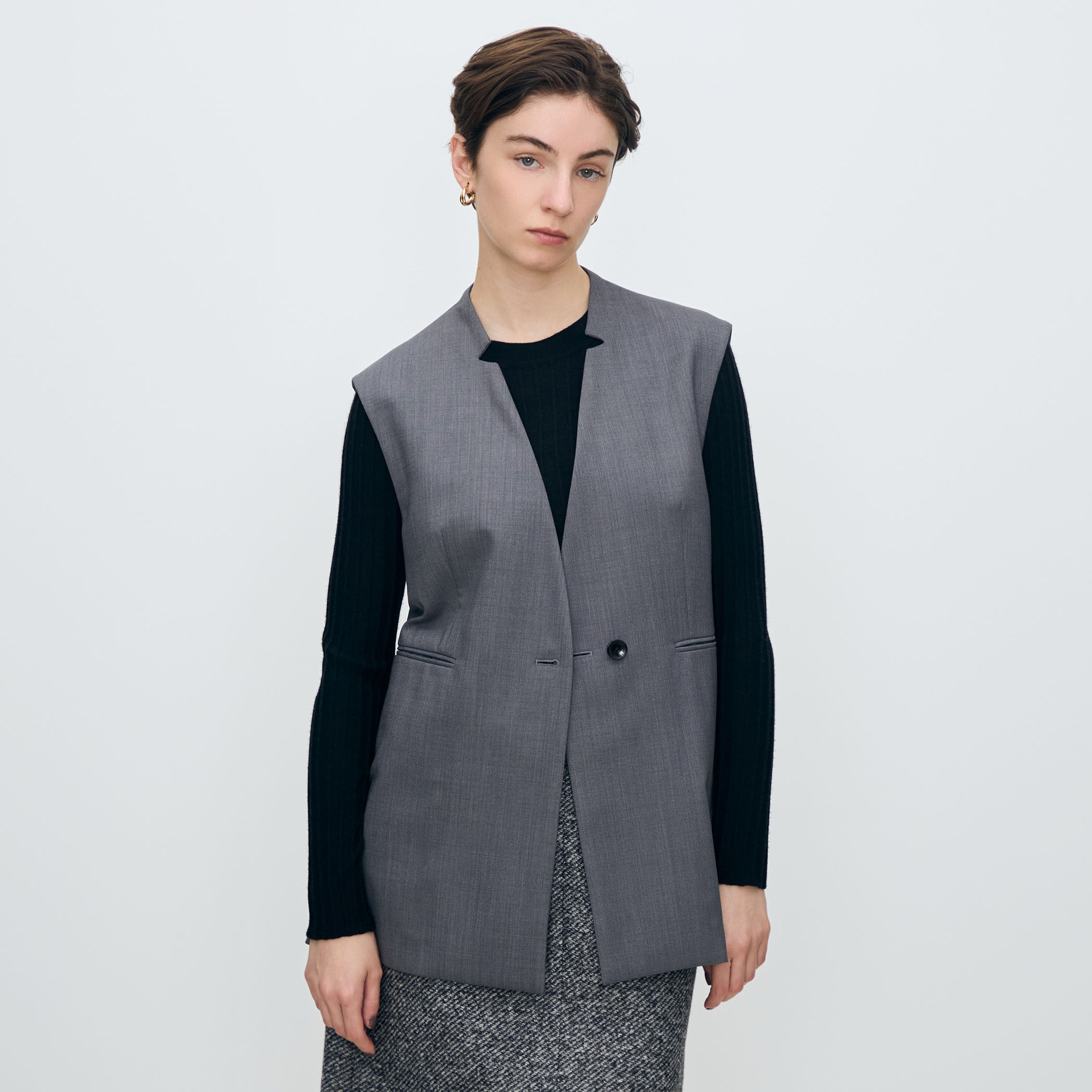 ウーステッドカルゼ キザミカラージレ｜トゥモローランド 公式通販