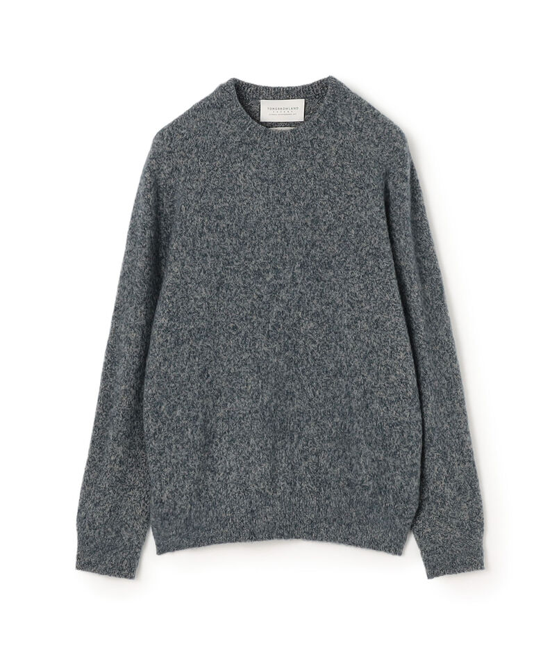 【WEB先行予約】TOMORROWLAND tricot メリノウール チーゼル起毛 クルーネックニット