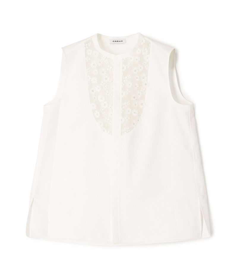 フレンチレースコンビ ボザムシャツ