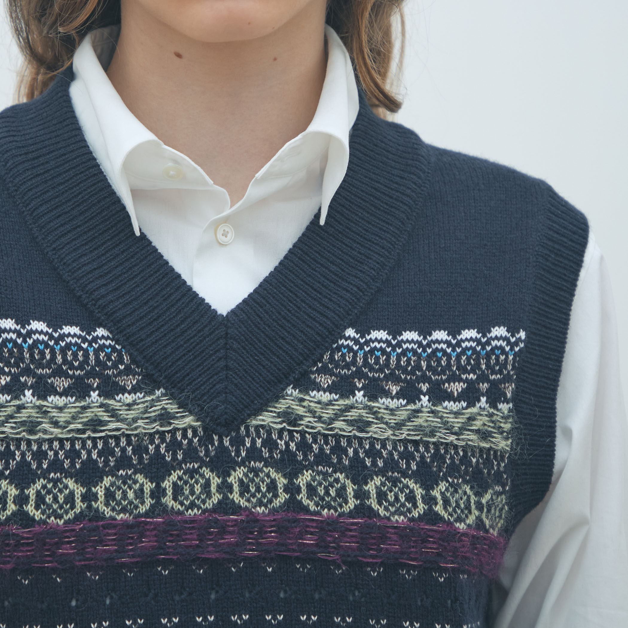 フェアアイル Vネックベスト｜トゥモローランド 公式通販