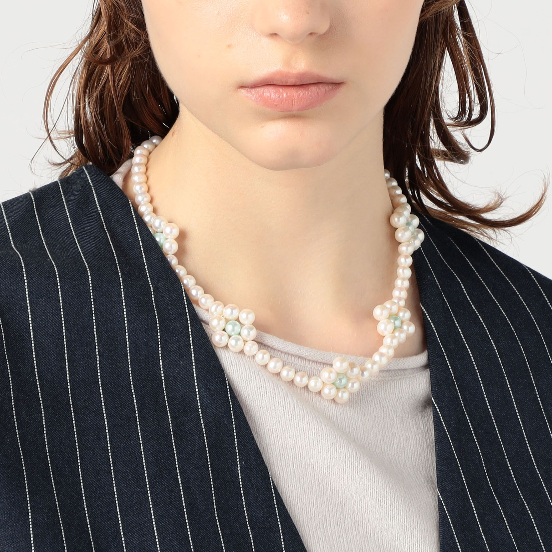 HATTON LABS デイジーテニスチェーンネックレス Hatton Labs – Daisy Tennis Chain Silver