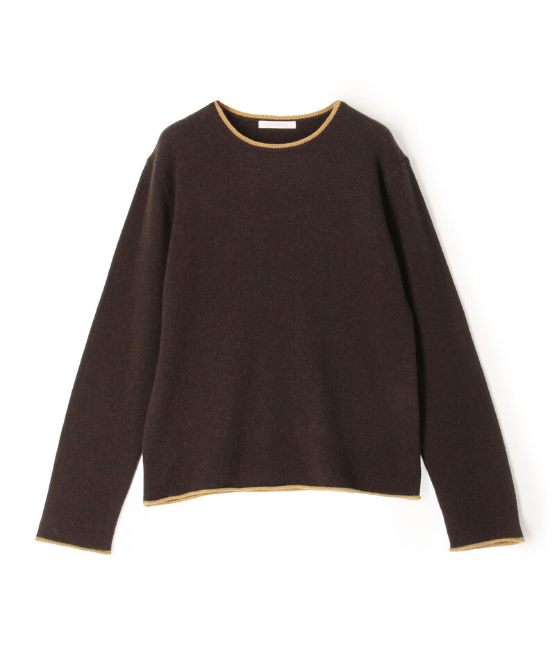 【WEB先行予約】スコットランドカシミヤ クルーネックプルオーバー