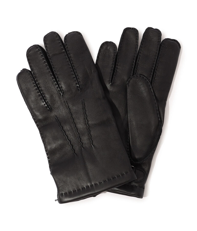 DENTS RUSHTON ヘアシープ レザーグローブ