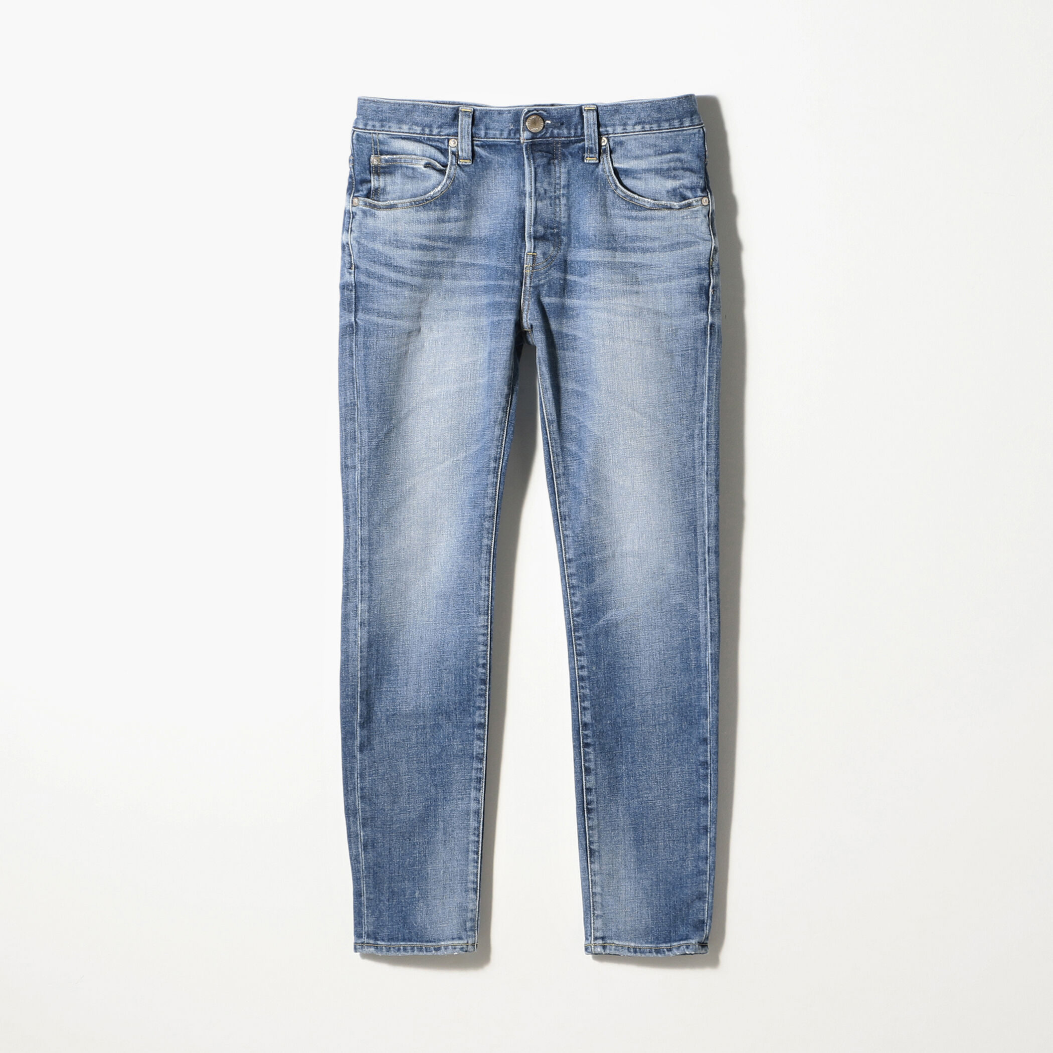 【別注】RED CARD×BLUE WORK ストレッチデニム 5ポケットスキニーパンツ｜トゥモローランド 公式通販