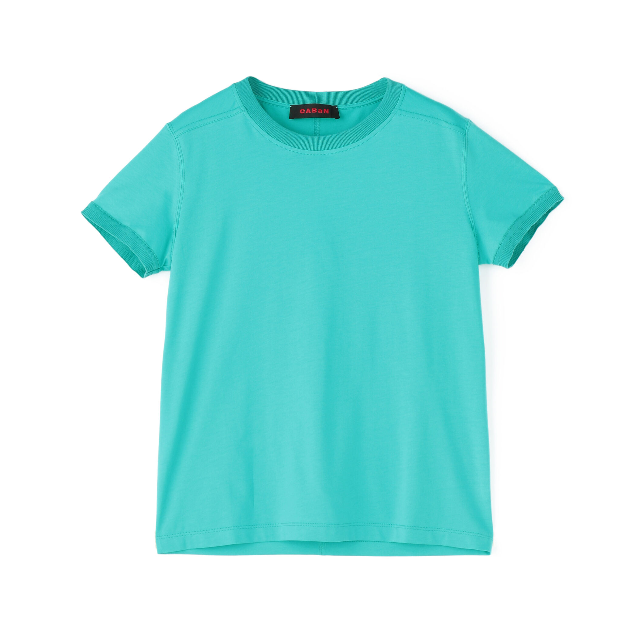 CABaN ファインポリエステル クルーネックプルオーバー Tシャツ コットン リブコンビクルーネックプルオーバー｜トゥモローランド 公式