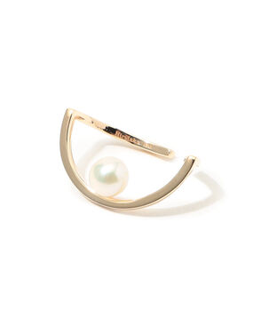 Hirotaka TREEHOPPER パール 片耳イヤーカフ M