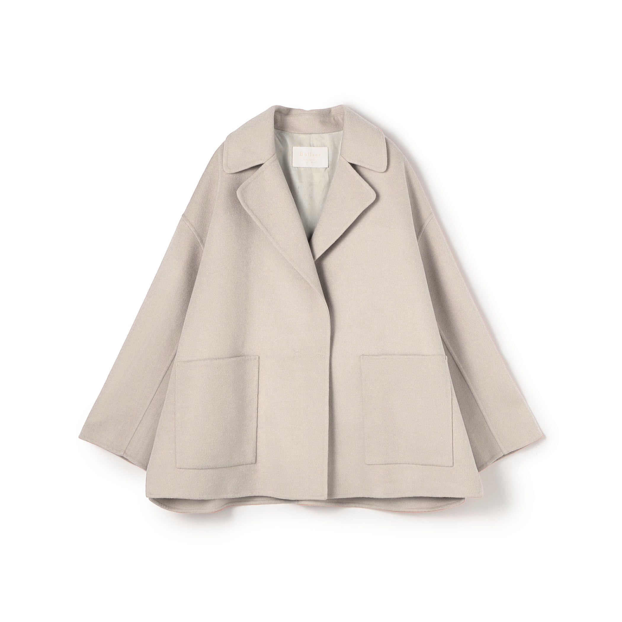 トゥモローランド　ウールコート セール】ウールカシミヤ ステンカラーコート（ステンカラー