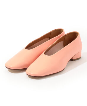 Aeyde DELIA ナッパレザー ローヒールパンプス