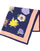 Atelier TOMORROWLAND PAINT FLOWER シルクスカーフ