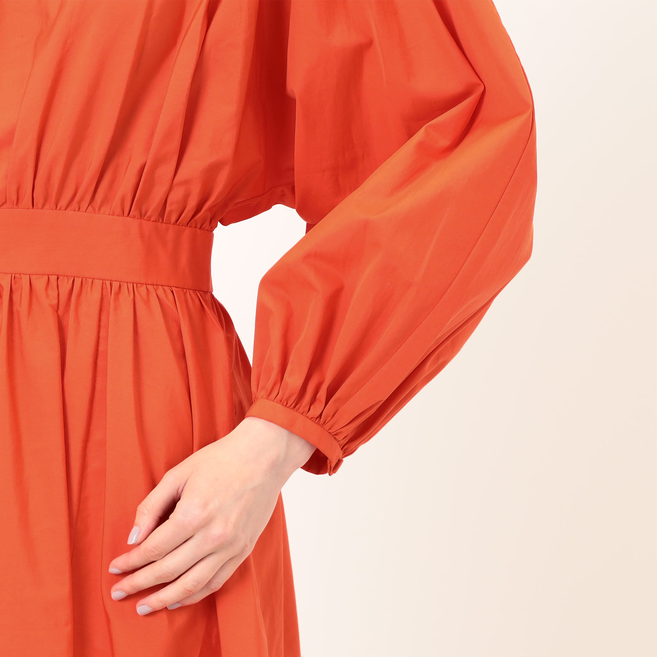 GABRIELA HEARST AHMOSE DRESS コットン マキシドレス