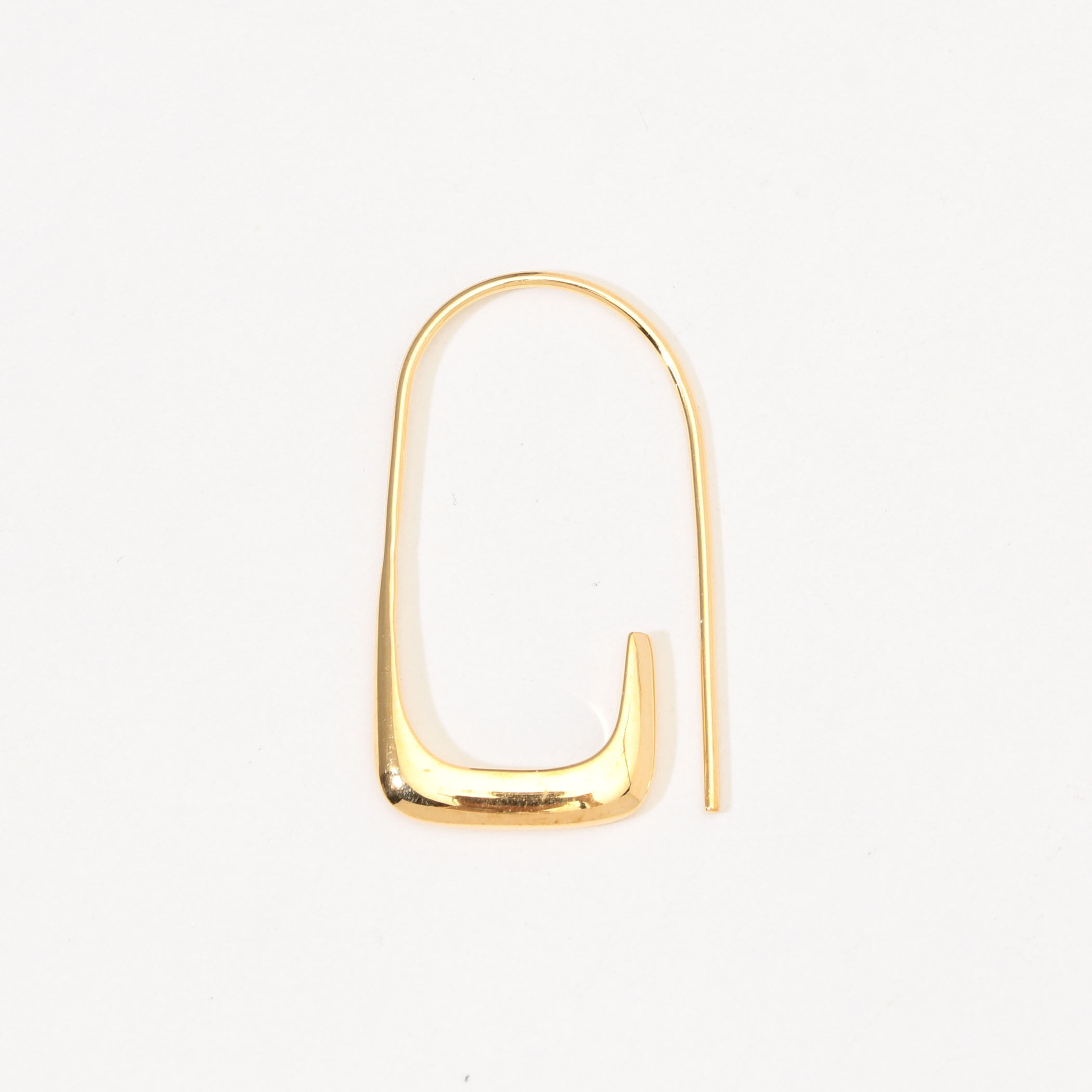 【メーカー再生品】 別注】BAR JEWELLERY×TOMORROWLAND ゴールドフックピアス アクセサリー