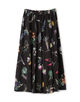 ■CABaN NEW BOTANICAL コットン ロングスカート