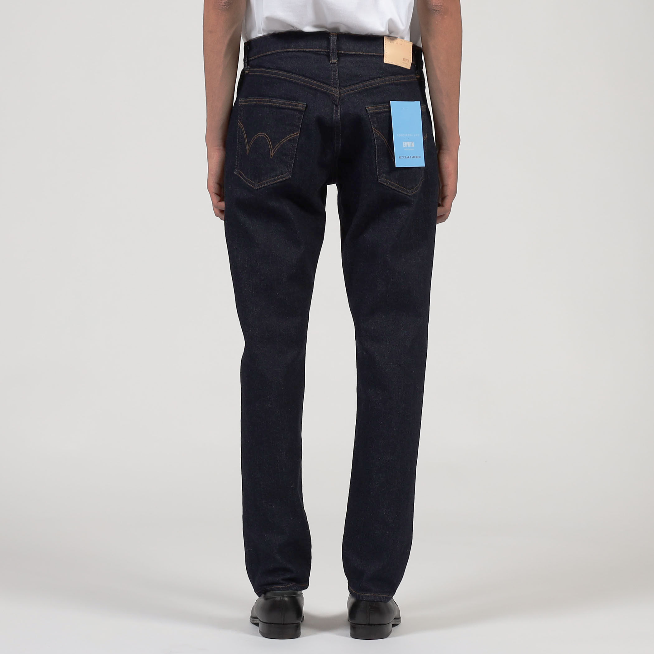 別注】EDWIN REGULAR TAPERED ONE WASHED デニムパンツ
