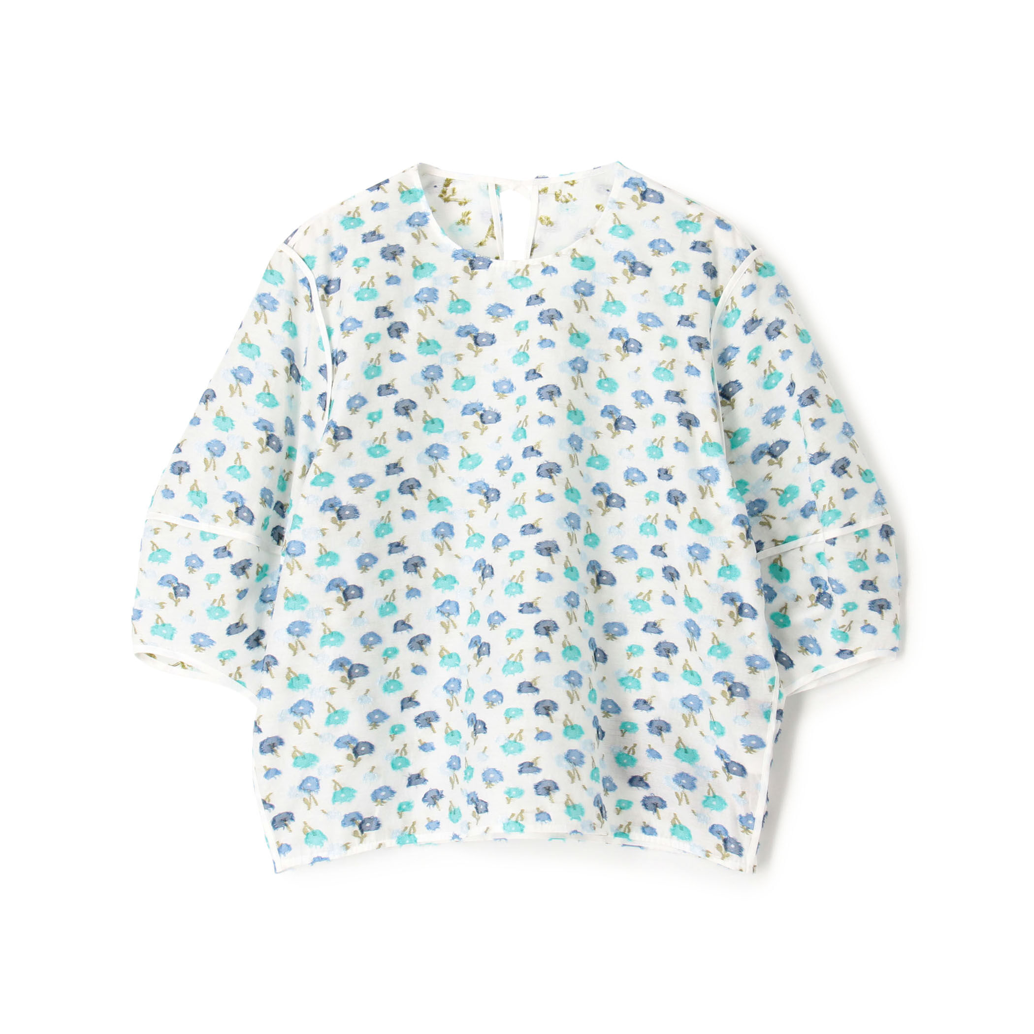 TOMORROWLAND collection/クルーネックブラウス