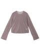 SIMONE WILD MESH VELVET EASY LS メッシュベルベット ロングスリーブTシャツ