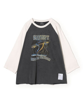 SATISFY MothTech BaseballT フットボールTシャツ