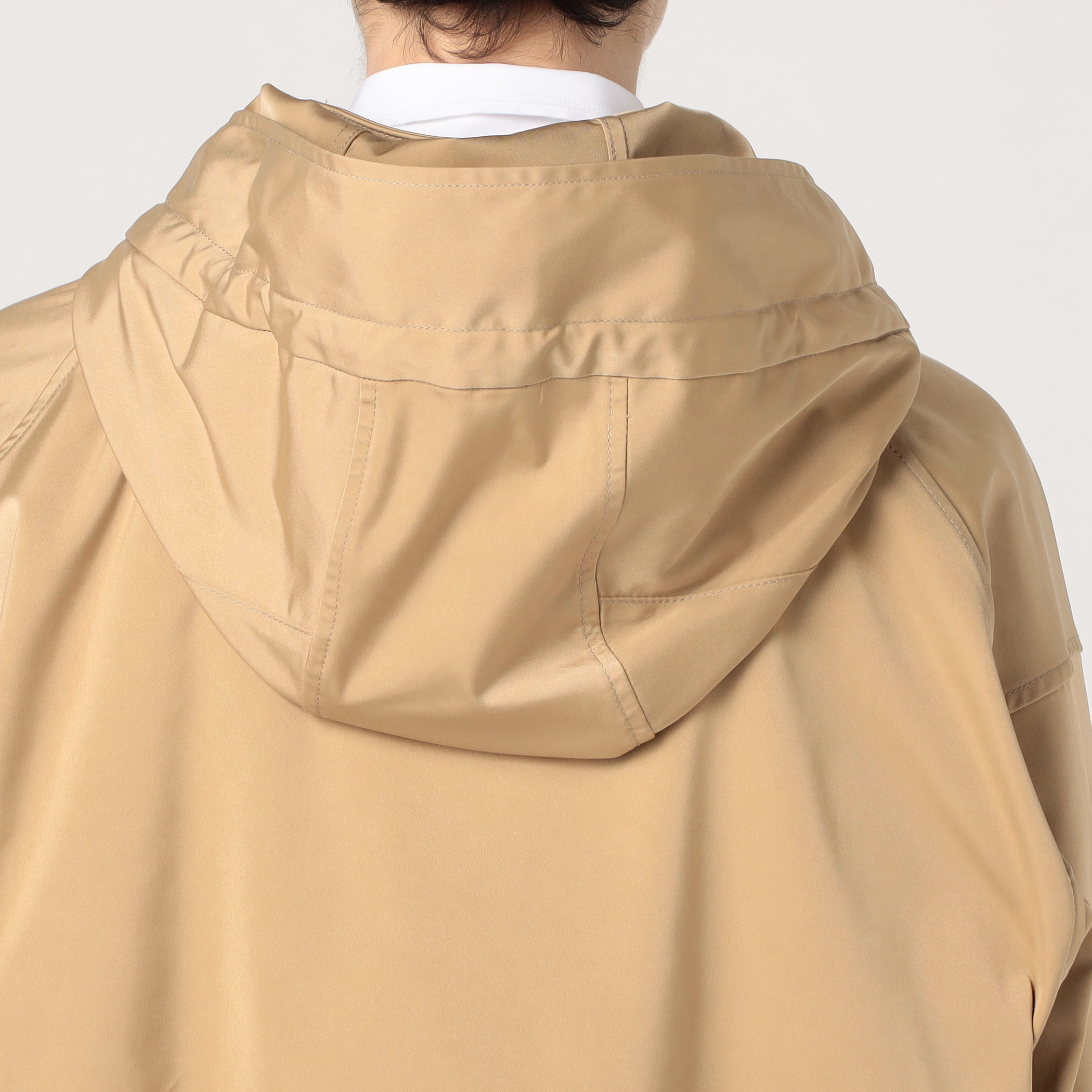 MACPHEE ダブルサテン フーディーブルゾン MACPHEE ダブルサテン フーディーブルゾン