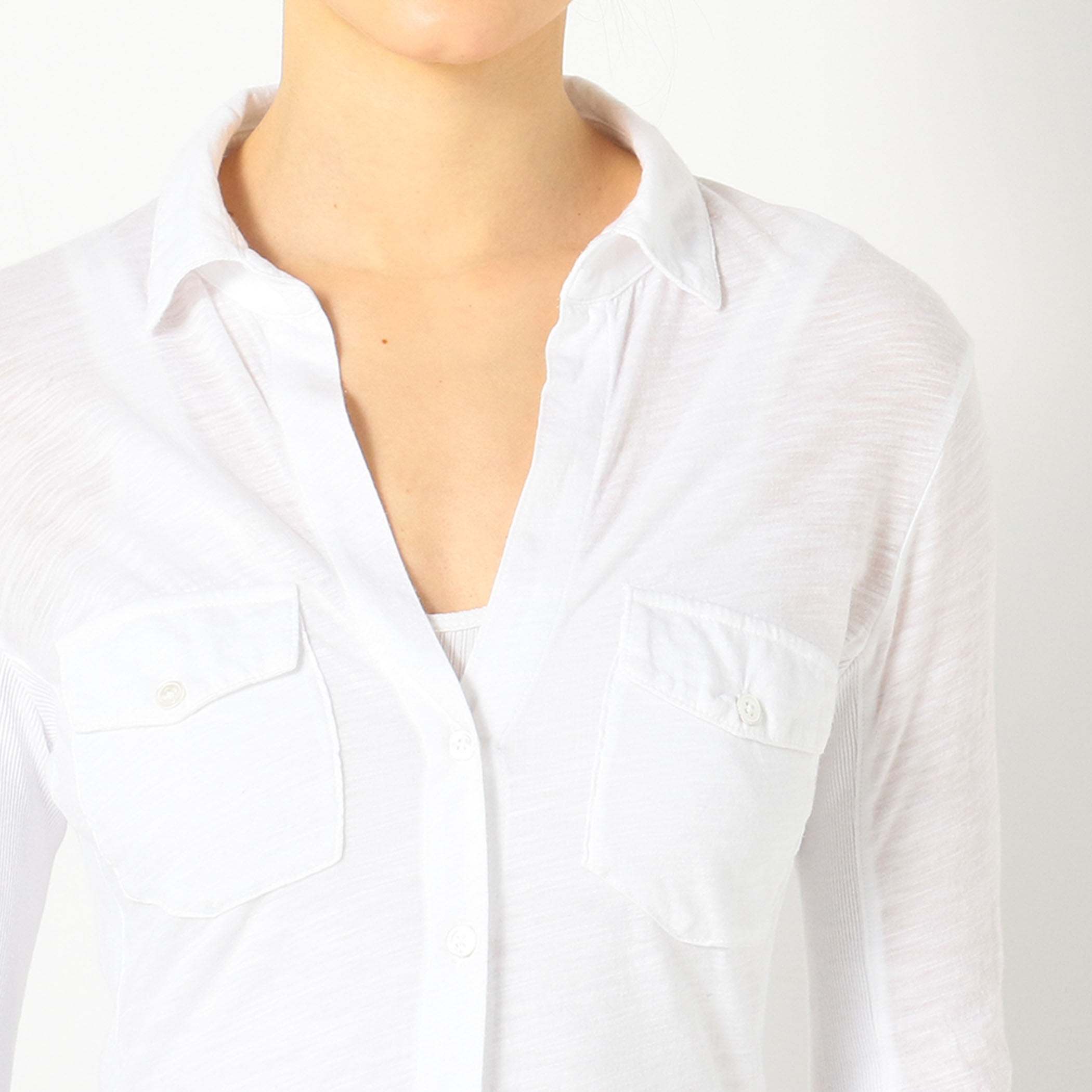 【JAMES PERSE】サイドパネルシャツ WUA3042 Contrast Panel Shirt