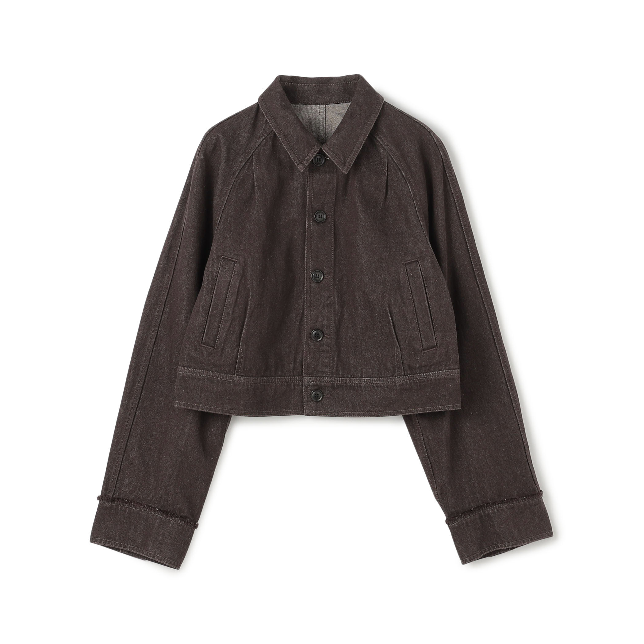 ハードツイストデニム ショートジャケット｜トゥモローランド 公式通販
