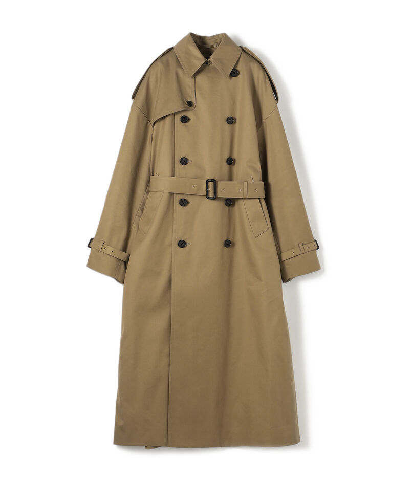 HYKE TRENCH BIG FIT トレンチコート