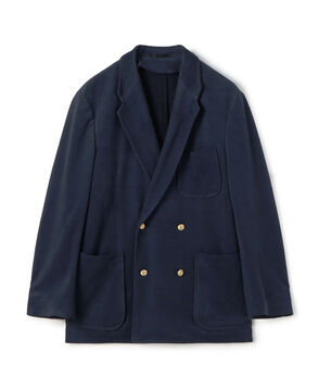 コットンウールナイロン パイル ダブルブレステッド4Bジャケット DONDY