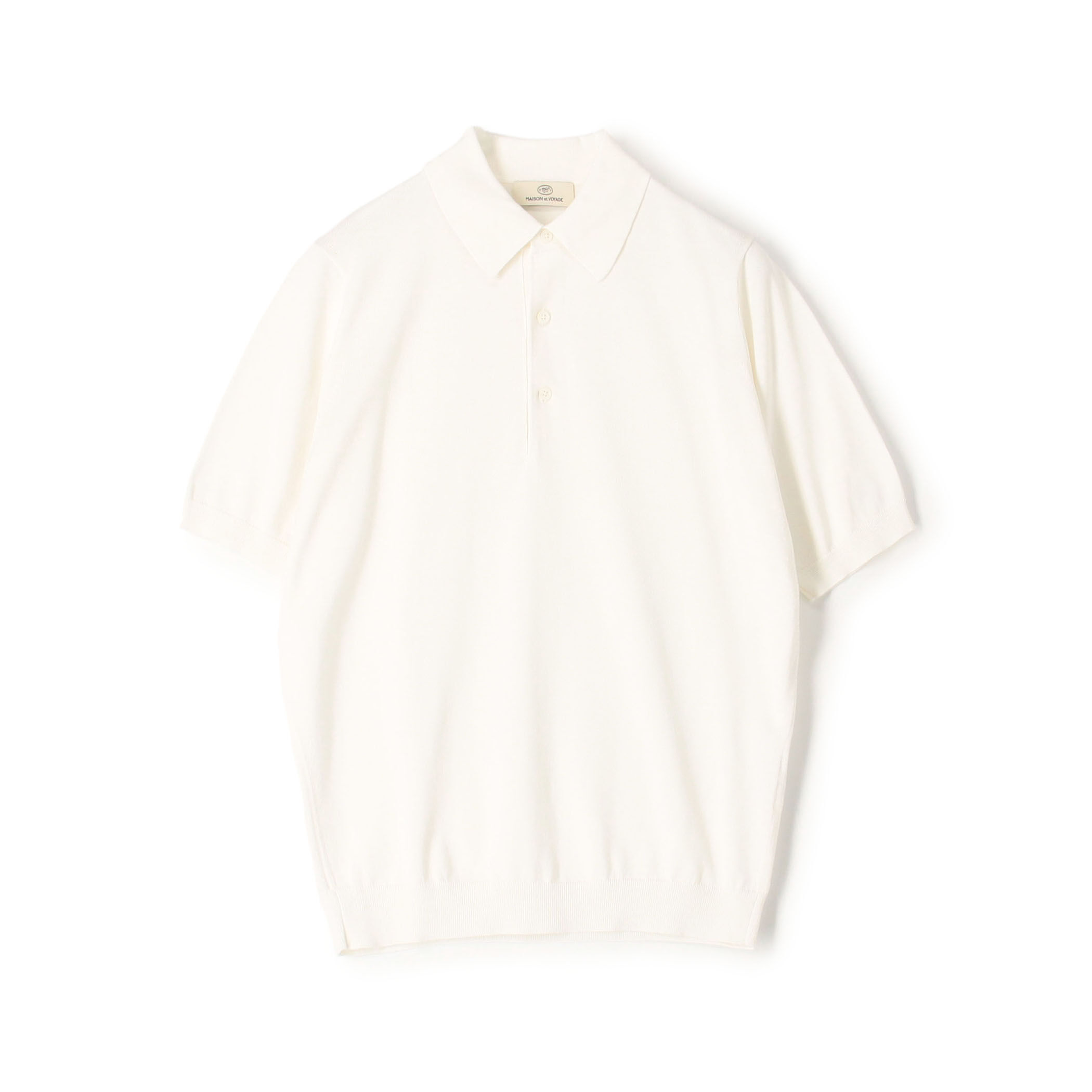 シルクコットン ニットポロシャツ｜トゥモローランド 公式通販