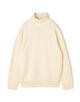 ■TOMORROWLAND TRICOT スーパーファインラムウール タートルネックニット