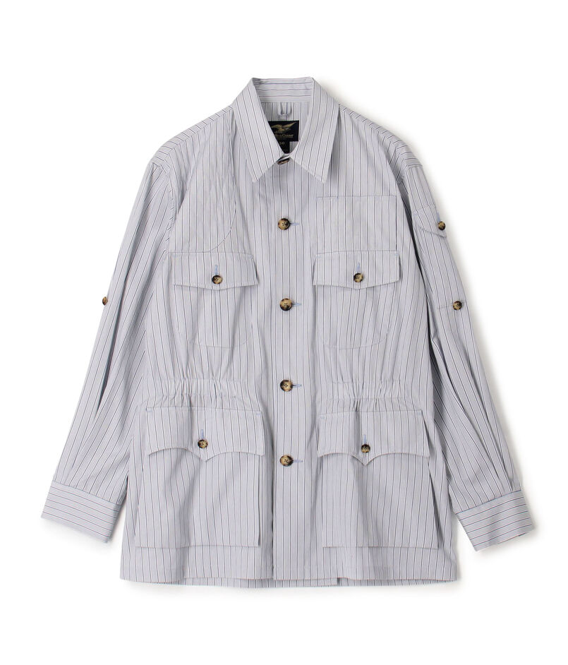 【別注】Willis&Geiger コットン シャツブルゾン