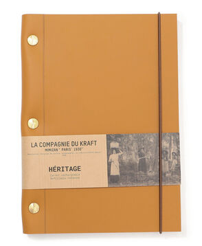 La Compagnie du Kraft Heritage A5 Leather Notebook
