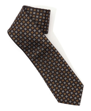STEFANO BIGI シルクジャガード 小紋柄ネクタイ