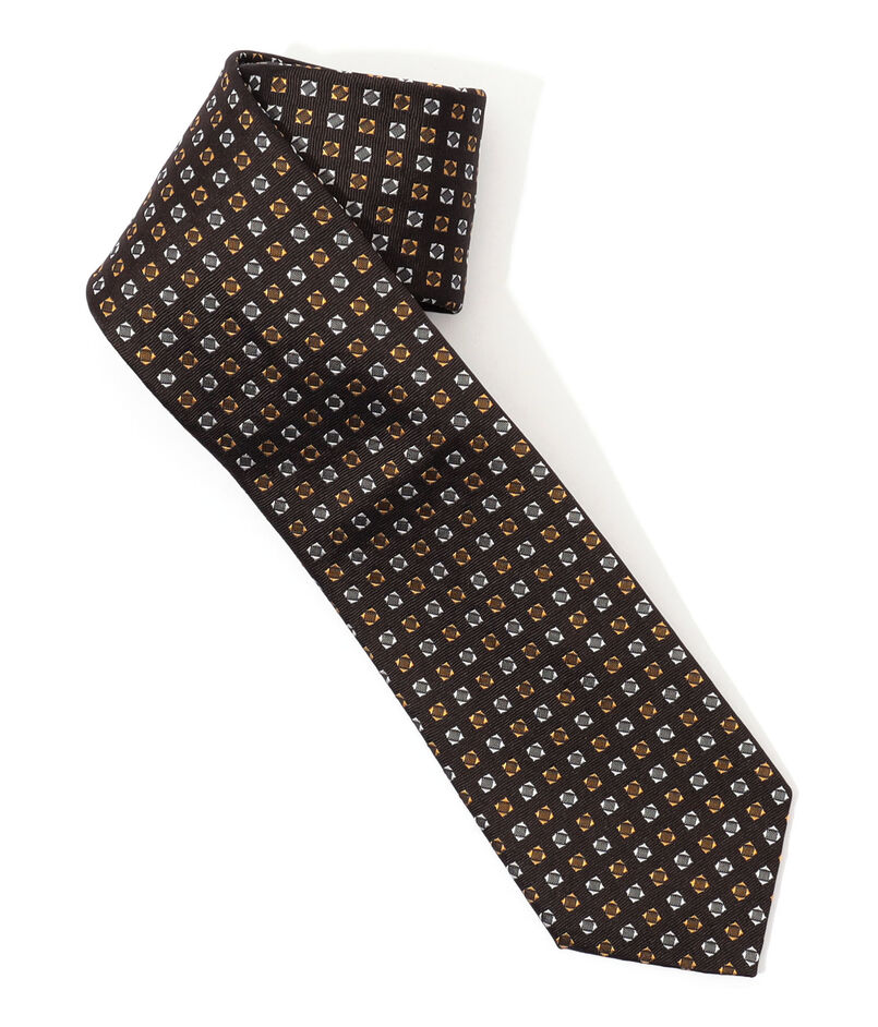 STEFANO BIGI シルクジャガード 小紋柄ネクタイ