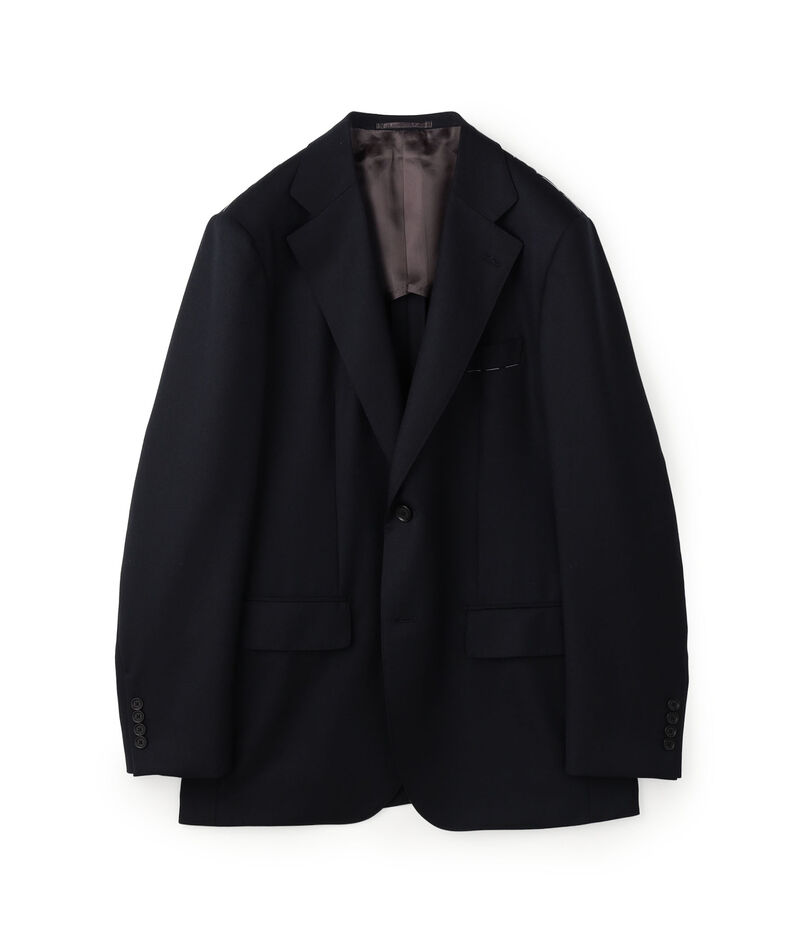ウール シングルブレステッド2Bジャケット BRITISH WINTER TEX DORMEUIL セットアップ対応