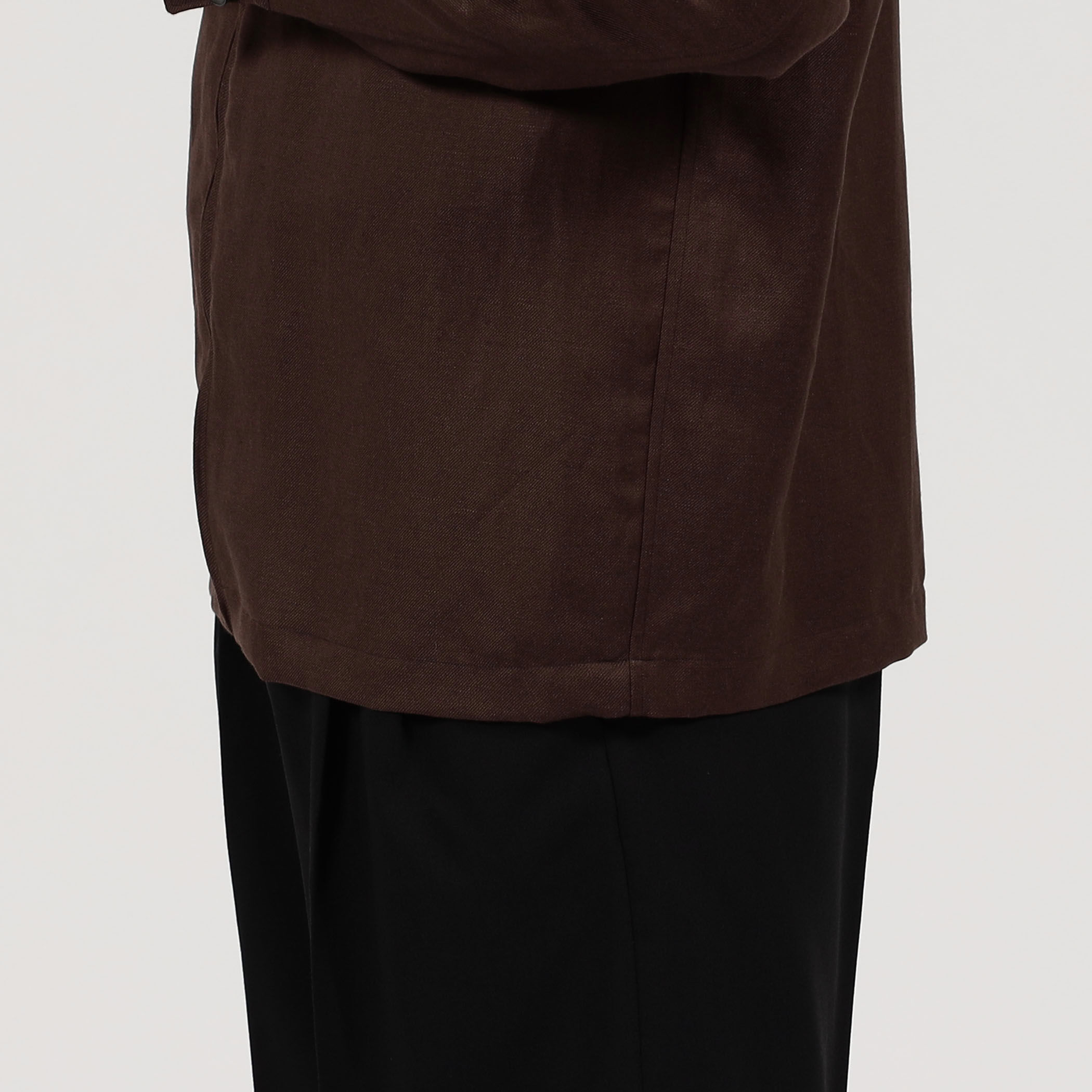 トゥモローランド　【別注】CARUSO リネン ジップブルゾン 別注】CARUSO リネン ジップブルゾン | TOMORROWLAND (Men