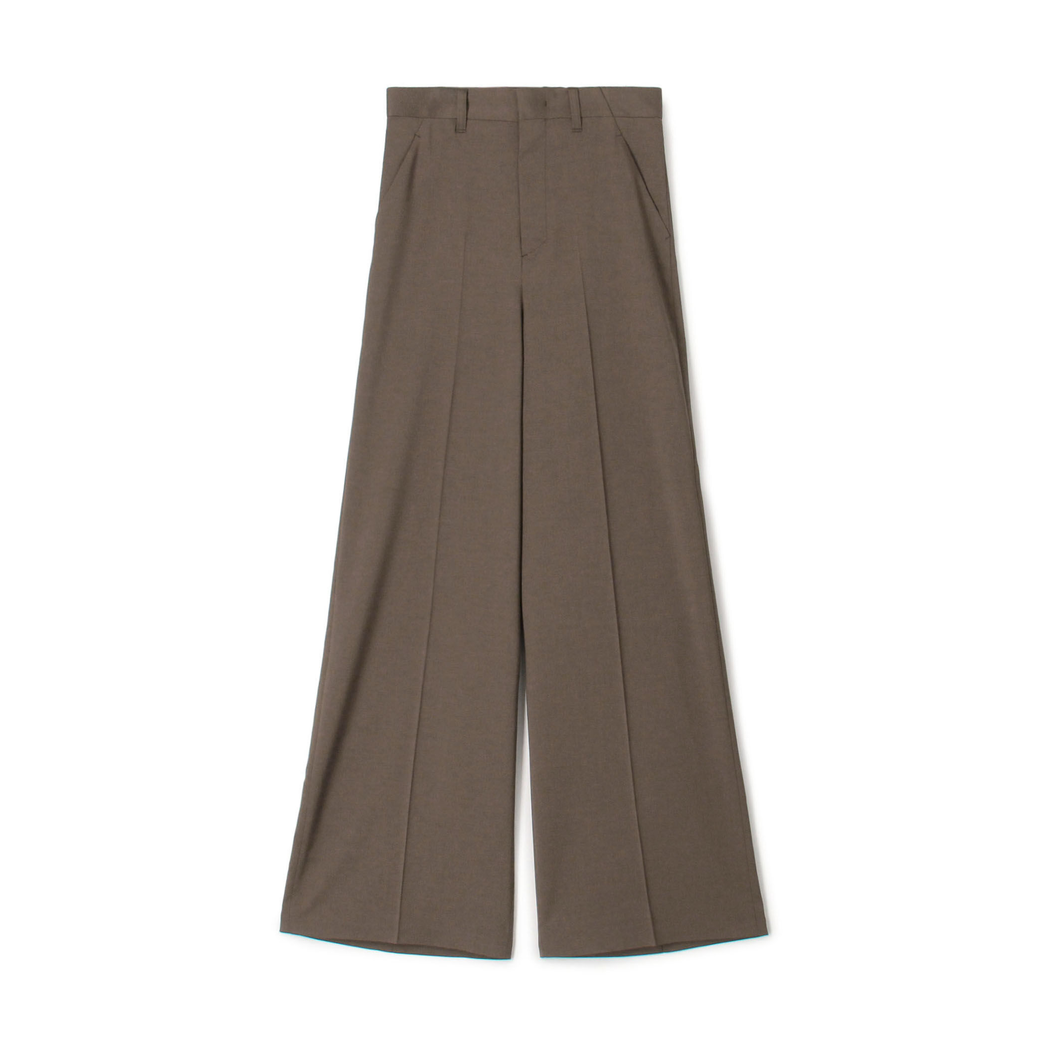 wirrow ウールスラックス 在庫 処分 セール 通販メンズ - WIRROW / Wool Tropical Wide Slacks