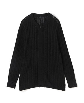 OUAT CREWNECK CARDIGAN リネン クルーネックカーディガン