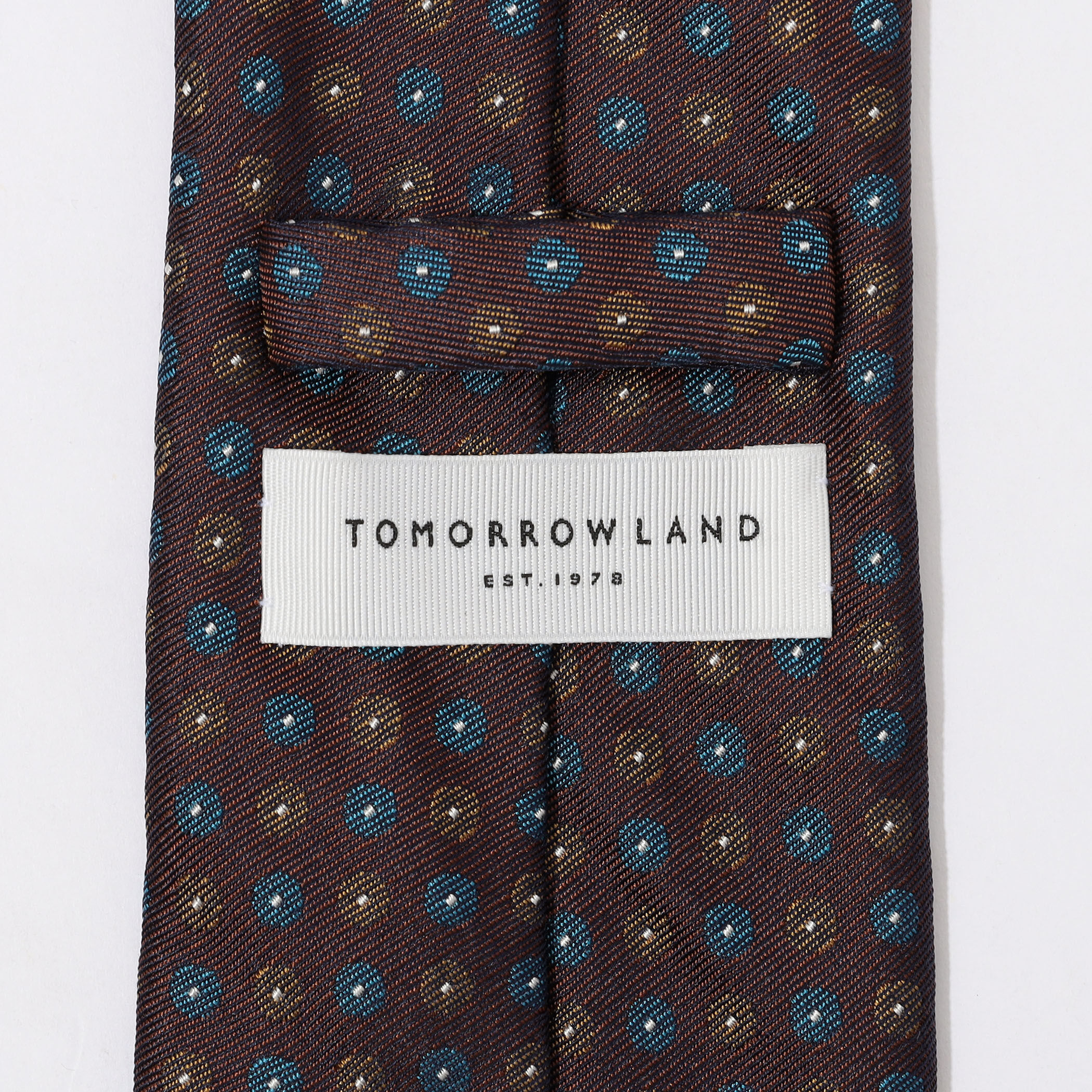 TOMORROWLAND シルクプリント 小紋柄ネクタイ｜トゥモローランド 公式通販