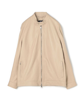 【別注】 EMMETI ラムレザー シングルライダースブルゾン